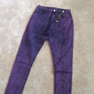 Acid washed jeggings *plus size*